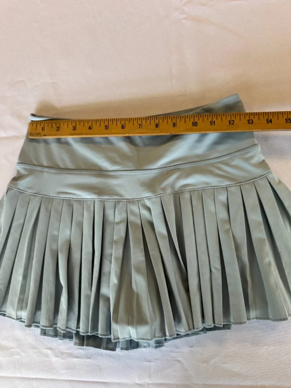 Goldhidge Mini Pleated Tennis Skirt Light Blue Size M